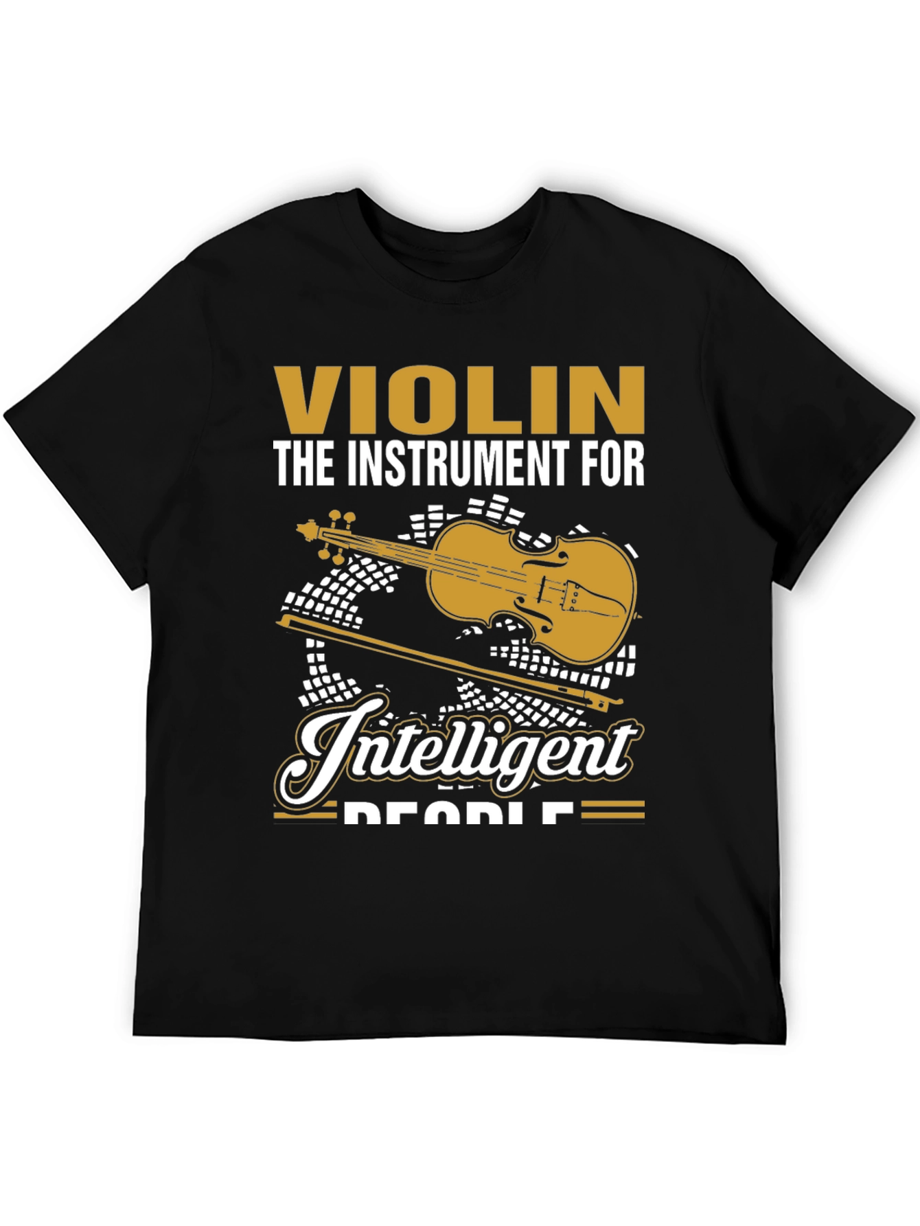 Violin Lover T-Shirt - Instrument for Intelligent People