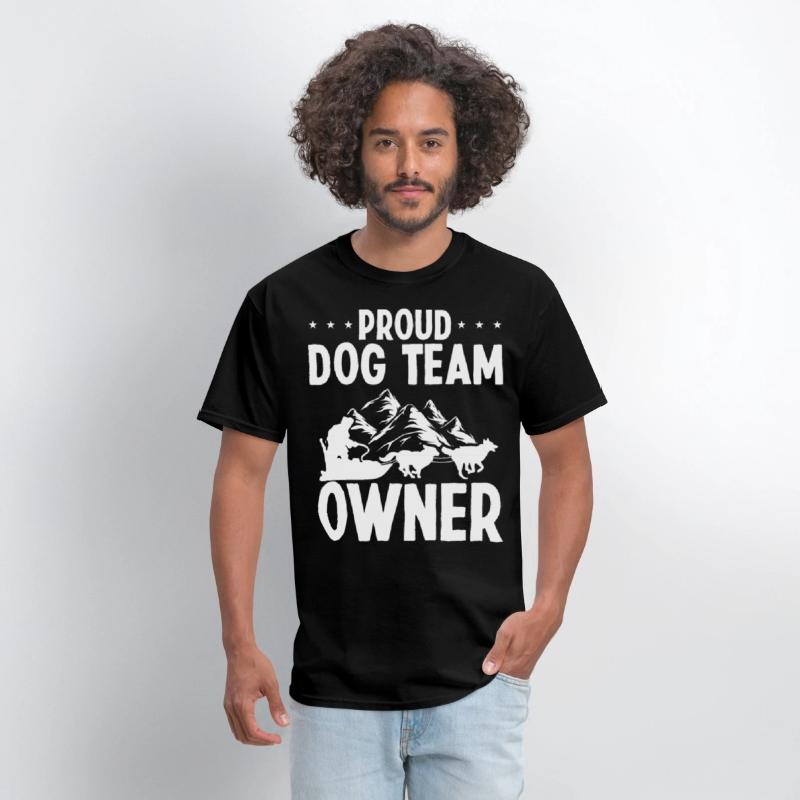 Alaska Dog Team Owner Husky Sledding Sled Dog Race