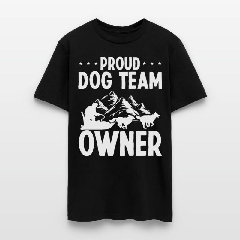 Alaska Dog Team Owner Husky Sledding Sled Dog Race