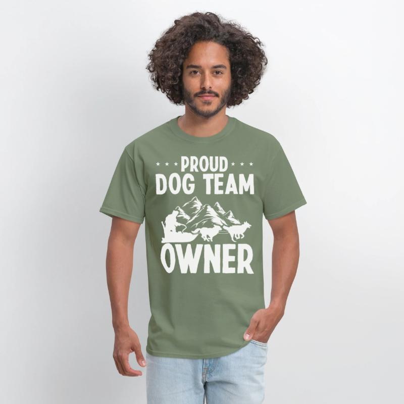 Alaska Dog Team Owner Husky Sledding Sled Dog Race