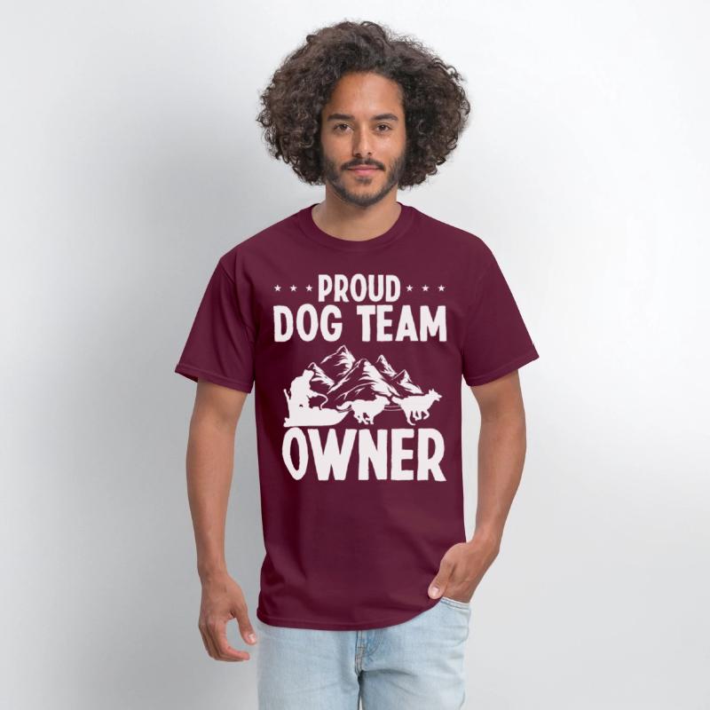 Alaska Dog Team Owner Husky Sledding Sled Dog Race