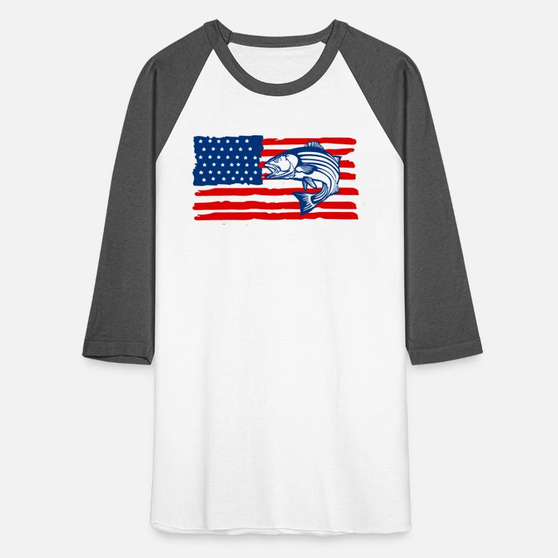 American Flag Bass Fishing