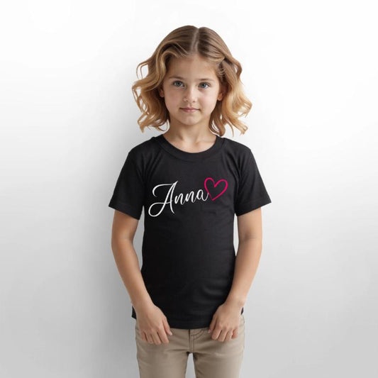 Anna Name Pink Heart