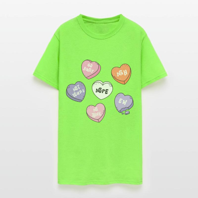 Anti-Valentine Heart Candy