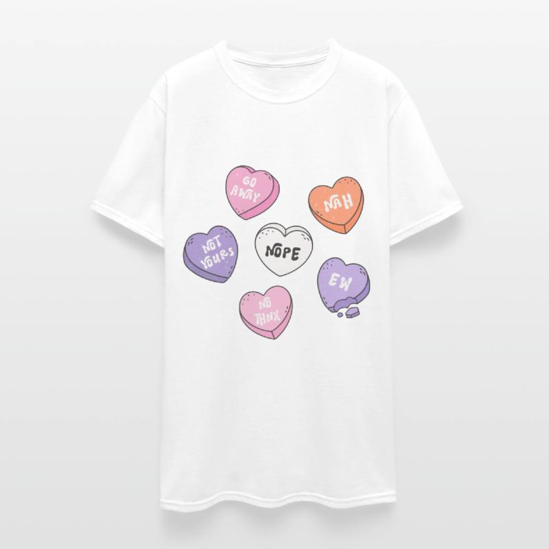 Anti-Valentine Heart Candy