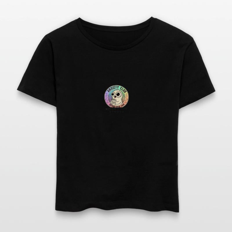 Anxiety Club – Funny Mental Health Badge T-Shirt