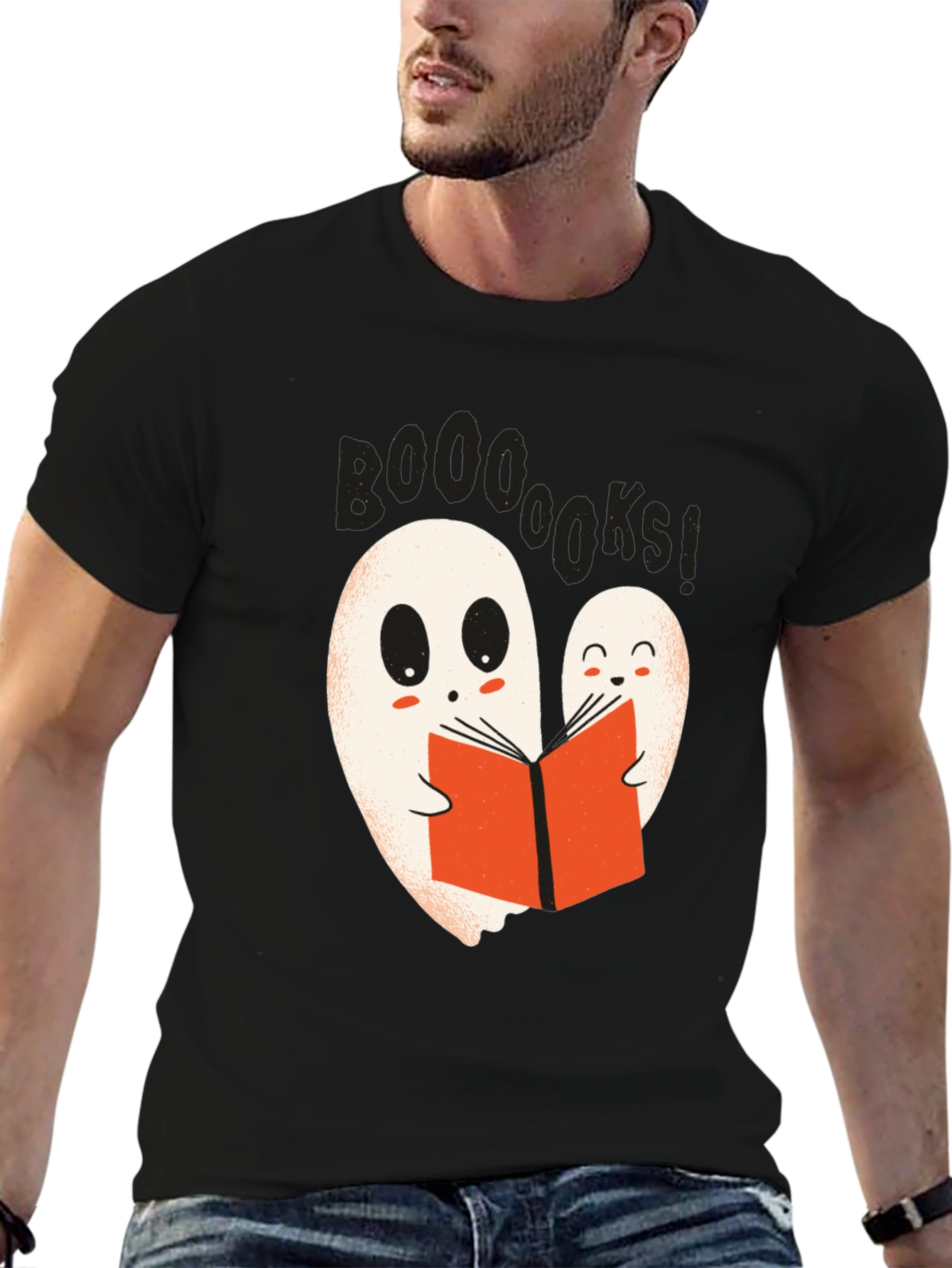 Booooks! Ghostly Readers Graphic Tee