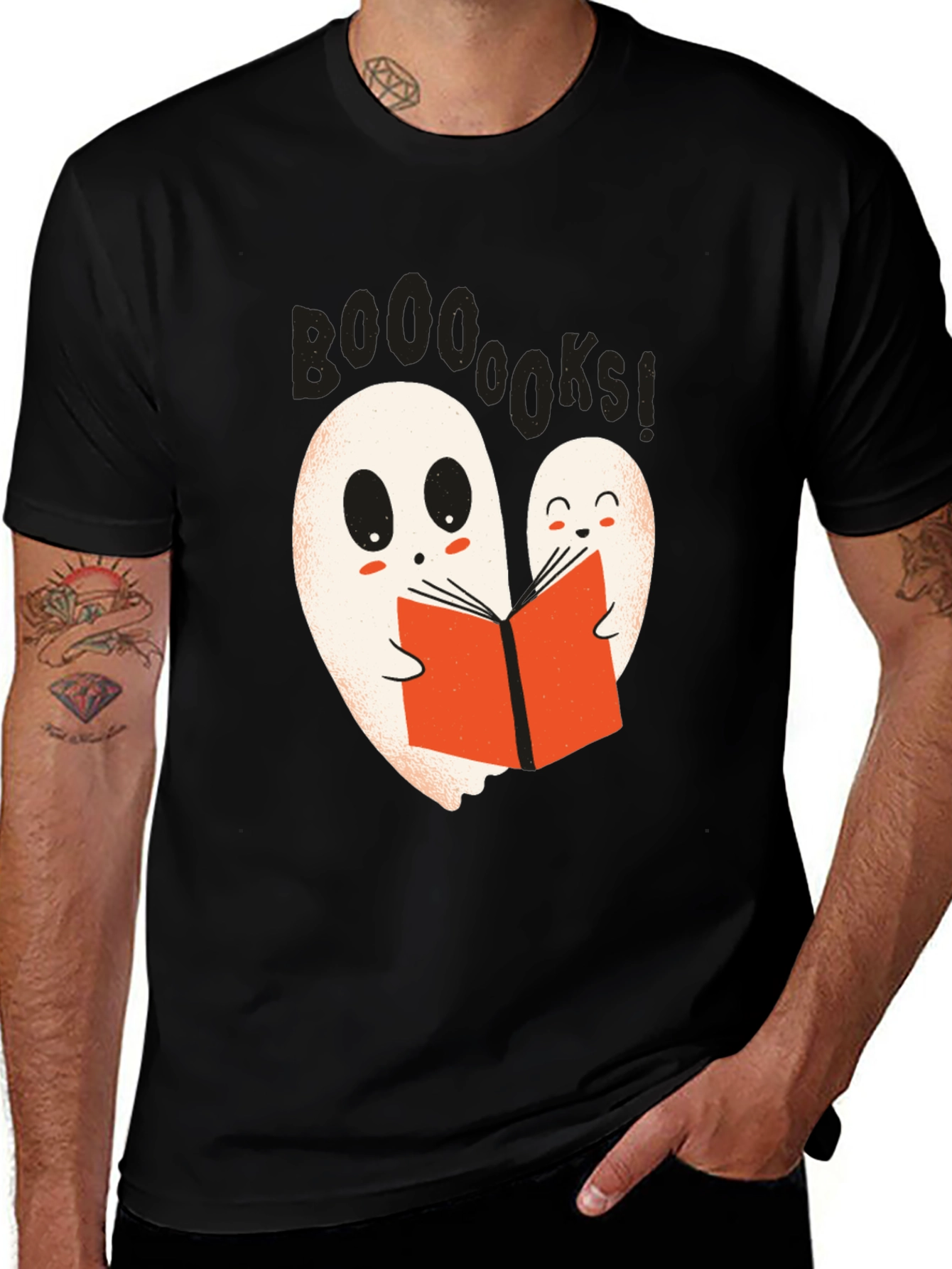 Booooks! Ghostly Readers Graphic Tee