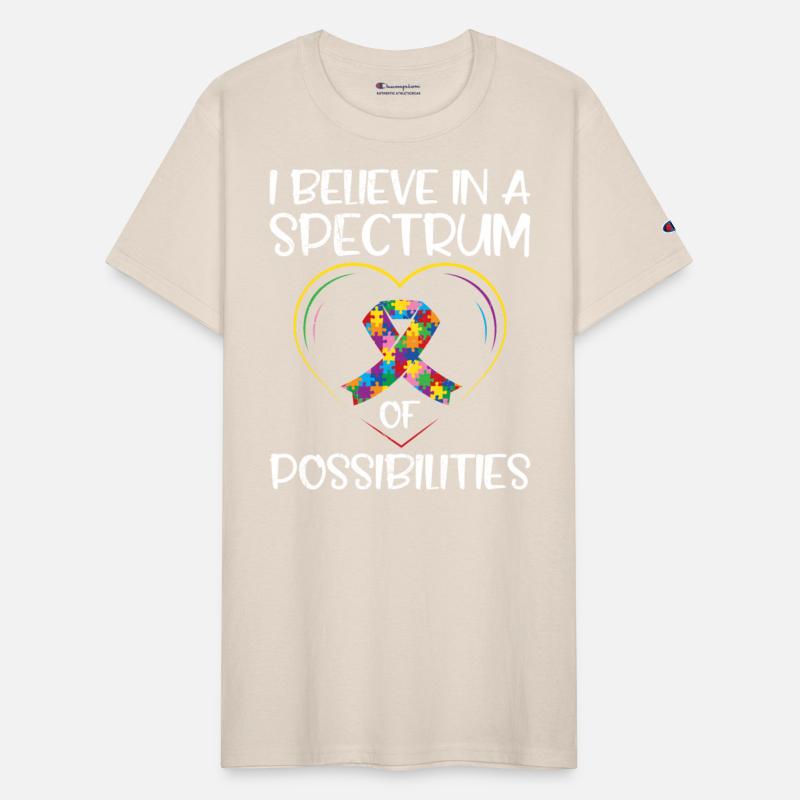 Autism I believe in a Spectrum of possibilities