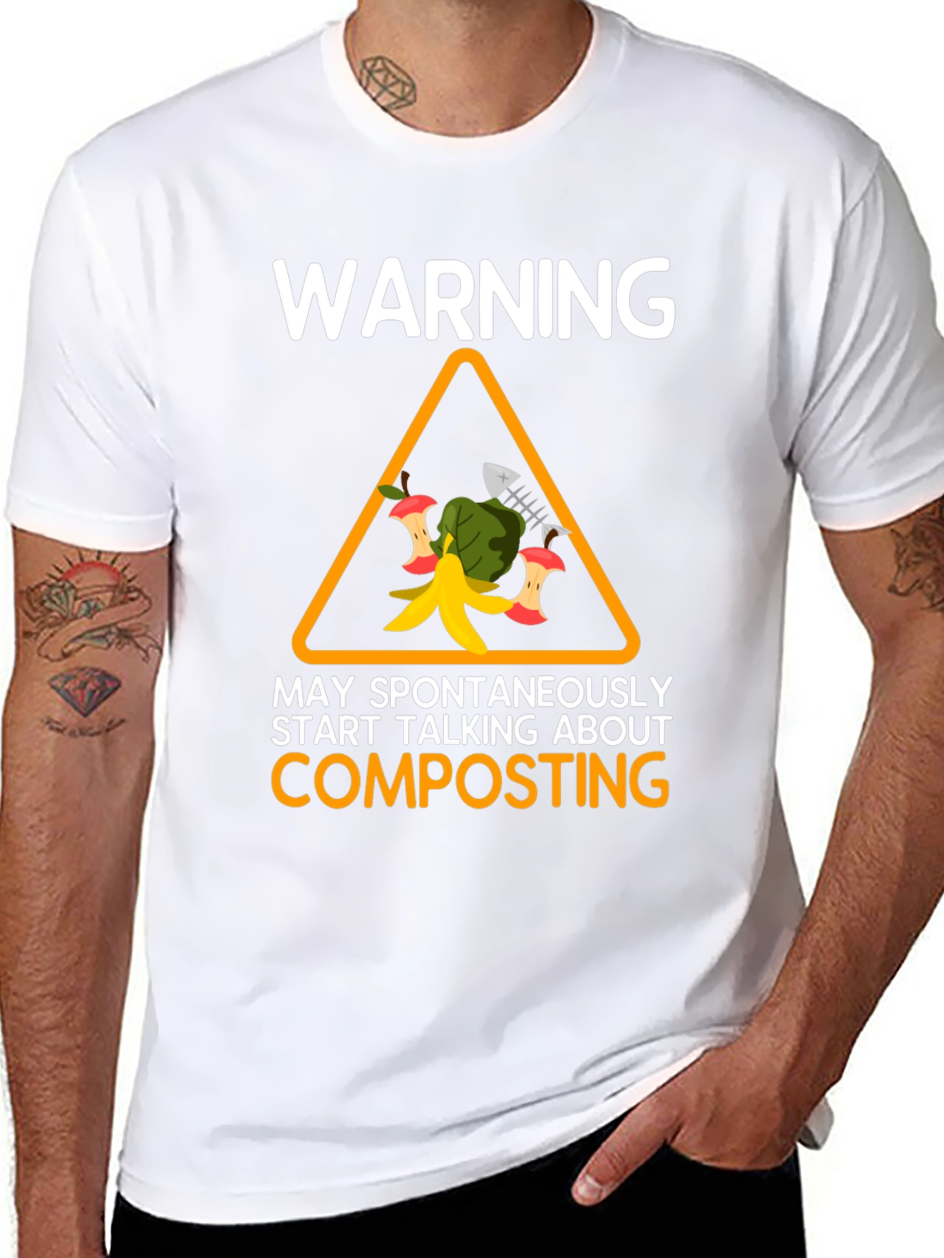 Warning: May Spontaneously Start Talking About Composting T-Shirt
