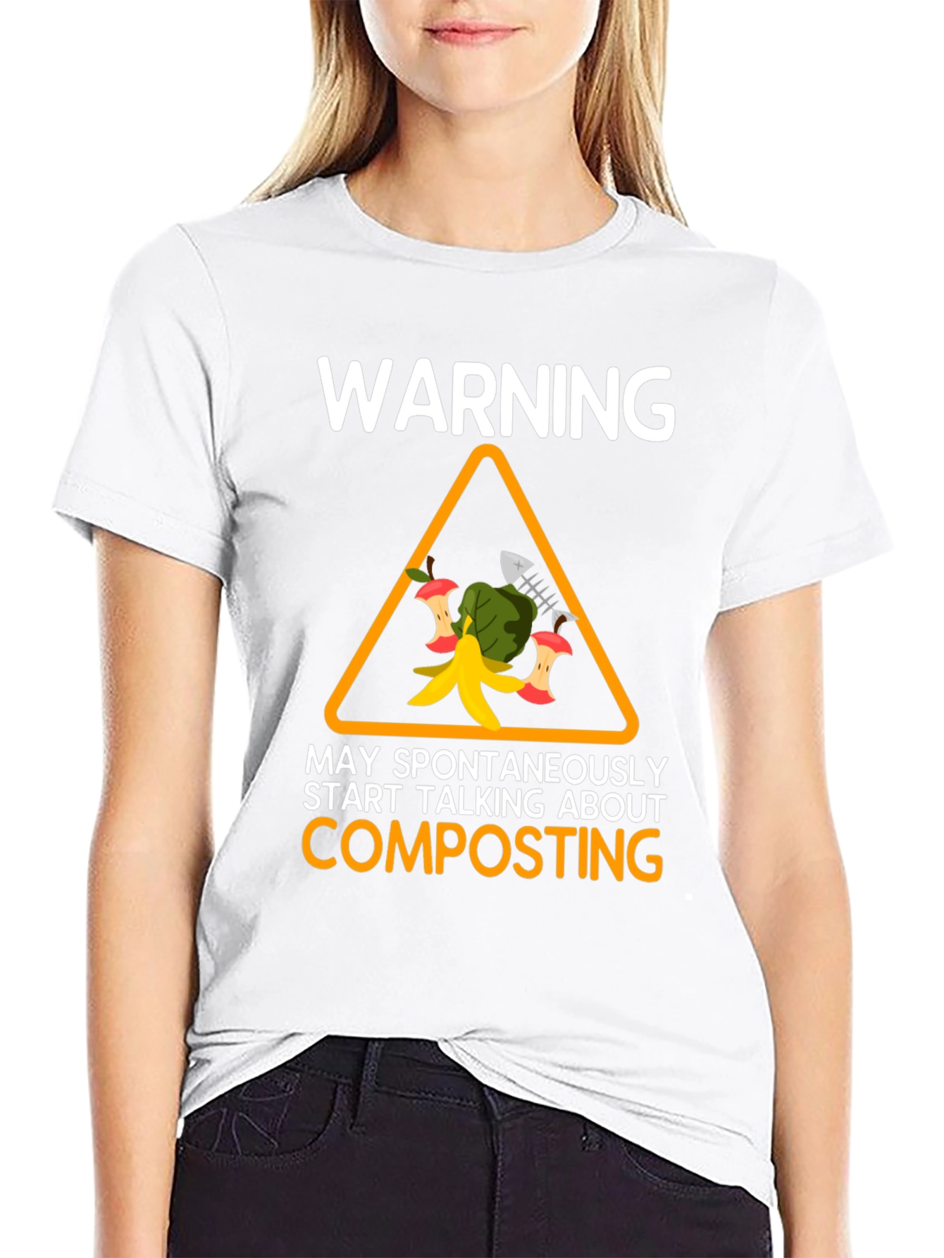 Warning: May Spontaneously Start Talking About Composting T-Shirt