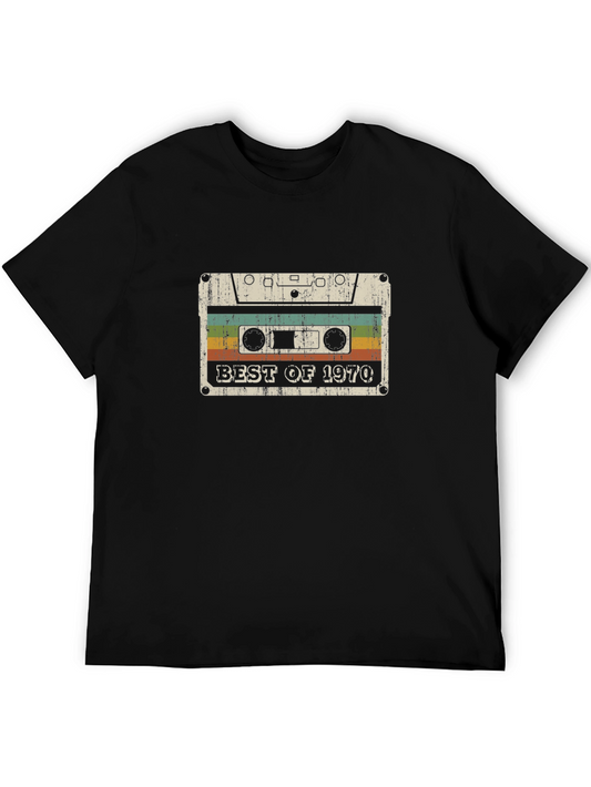 Vintage 1970 Cassette Tape T-Shirt