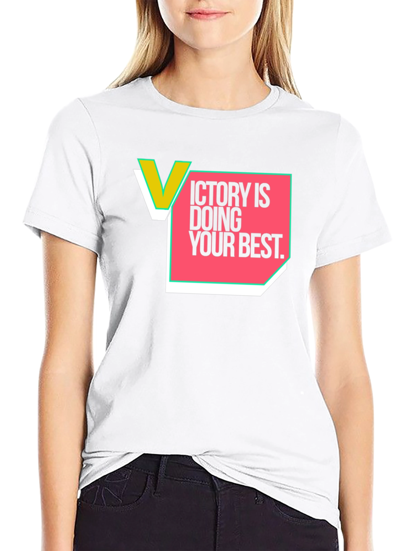 Victory is Doing Your Best Graphic Tee