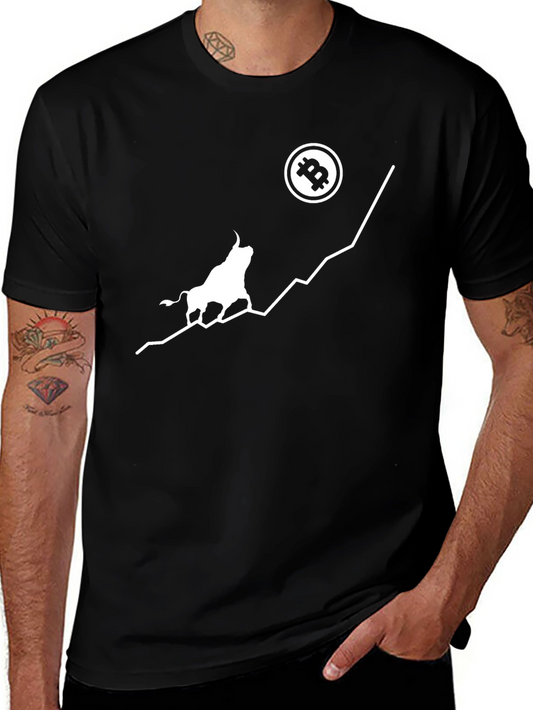 Bitcoin Bull Run Black T-Shirt