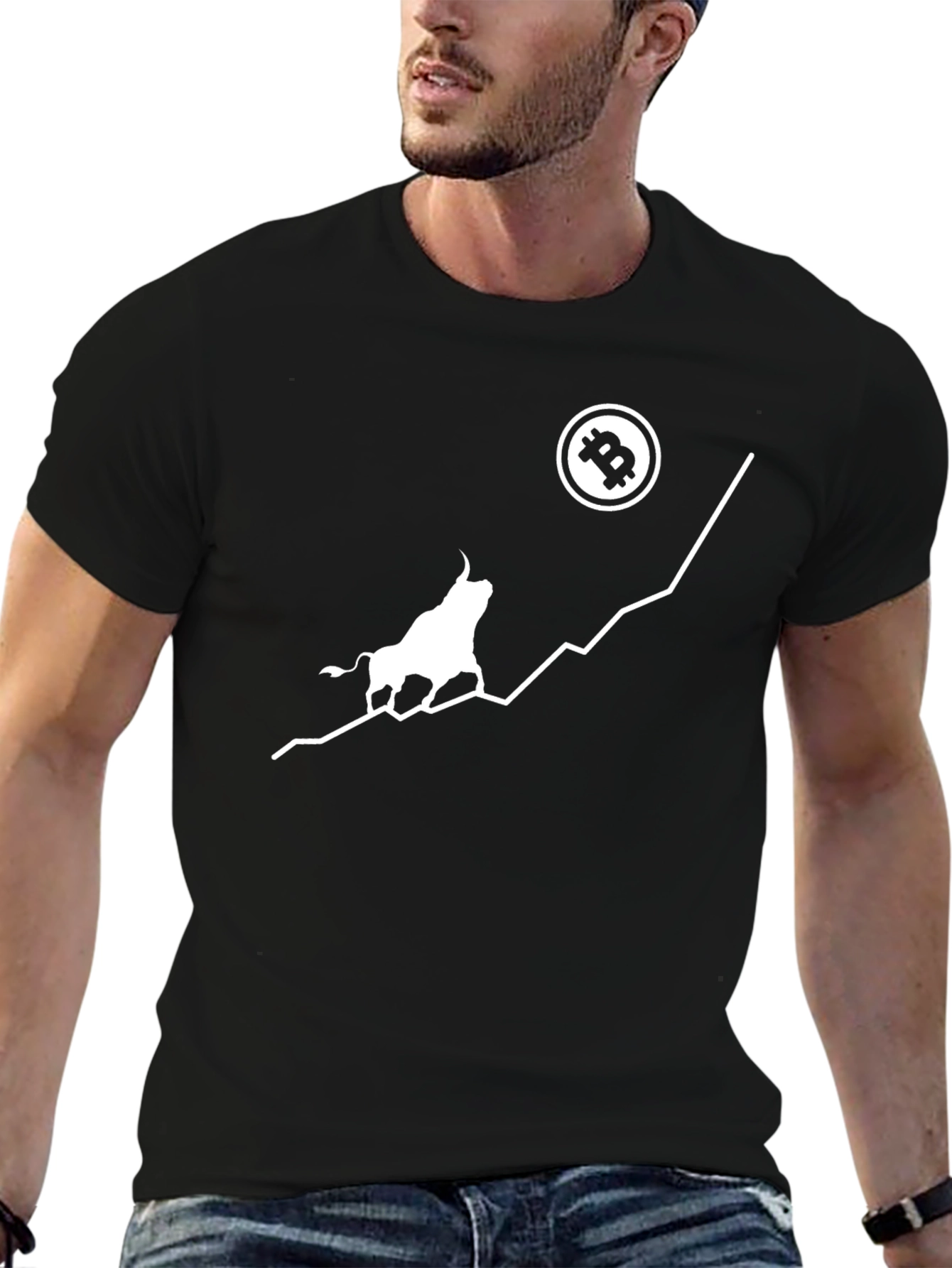 Bitcoin Bull Run Black T-Shirt