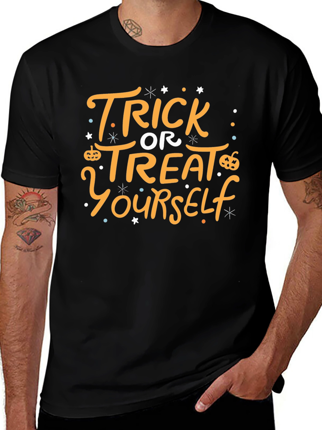 Trick or Treat Yourself Halloween T-Shirt
