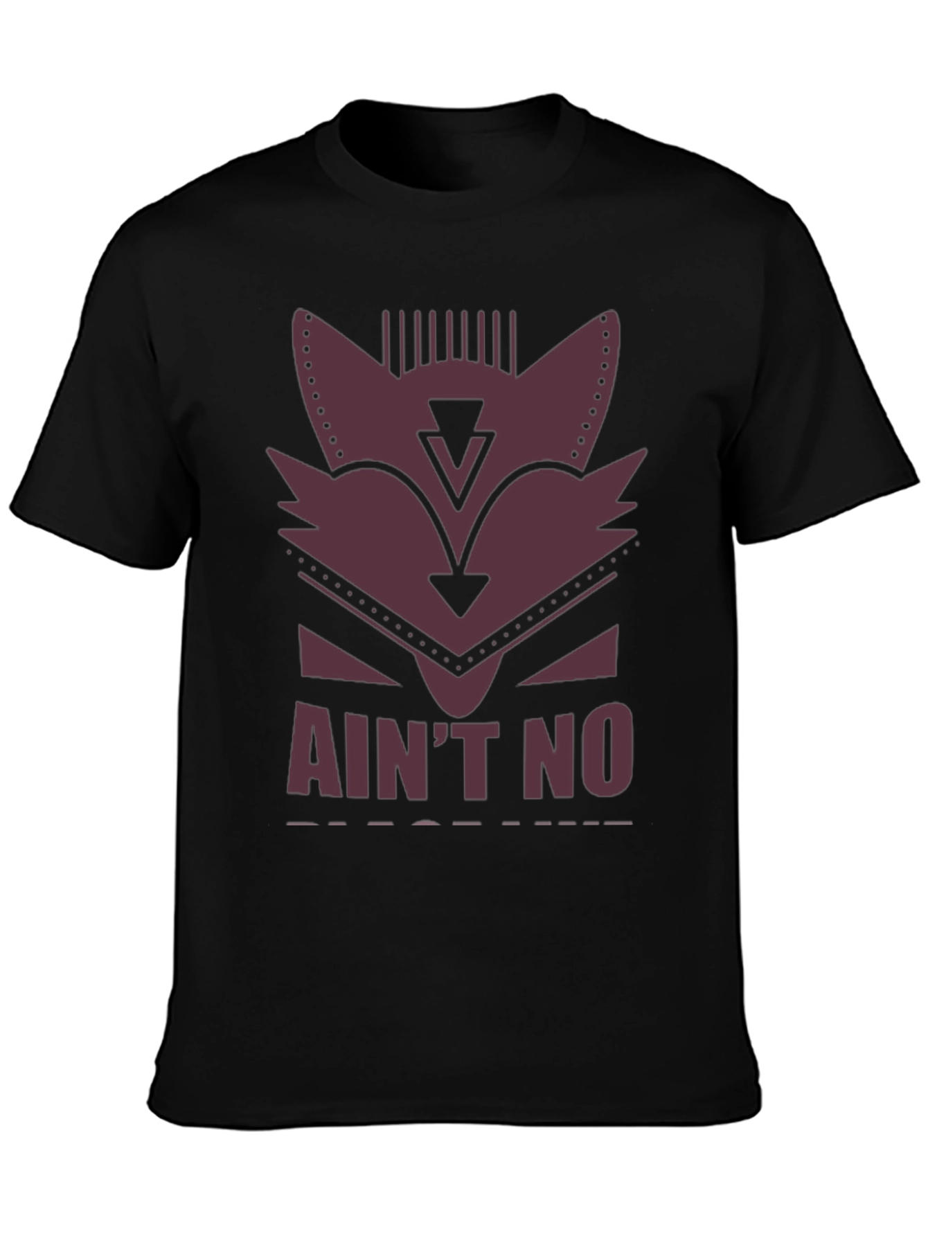 Aint No Fox Given T-Shirt - Mens Black Tee