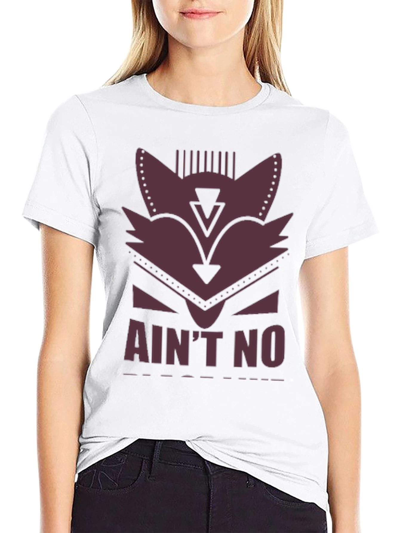 Aint No Fox Given T-Shirt - Mens Black Tee