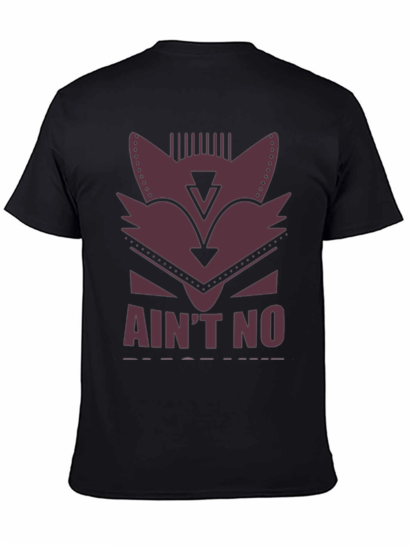 Aint No Fox Given T-Shirt - Mens Black Tee