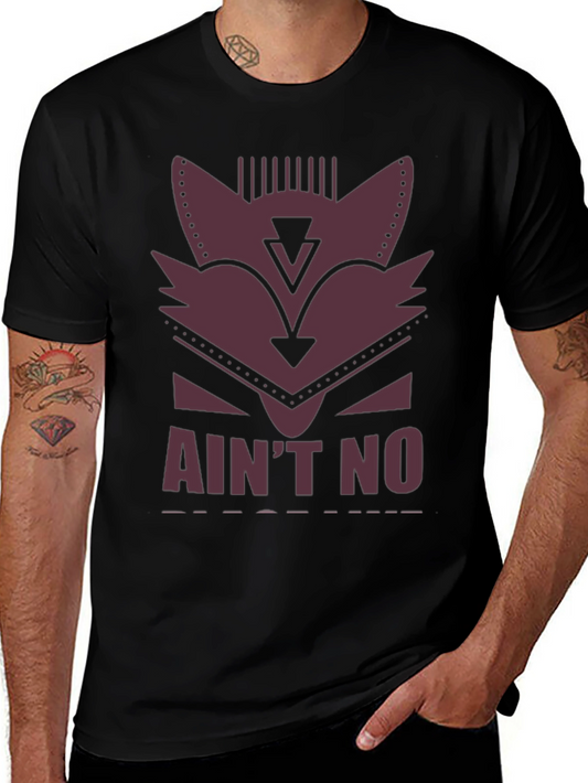 Aint No Fox Given T-Shirt - Mens Black Tee