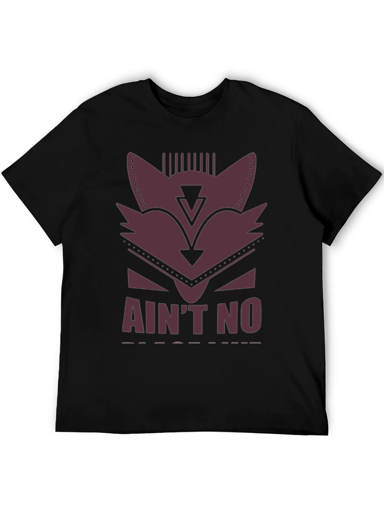 Aint No Fox Given T-Shirt - Mens Black Tee