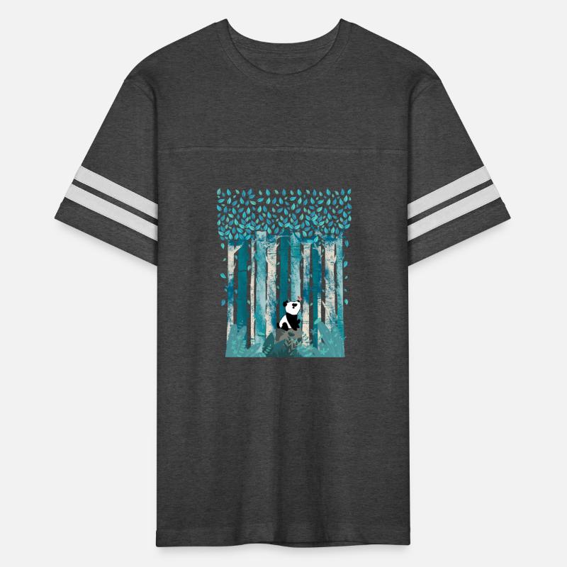 Baby panda in forest