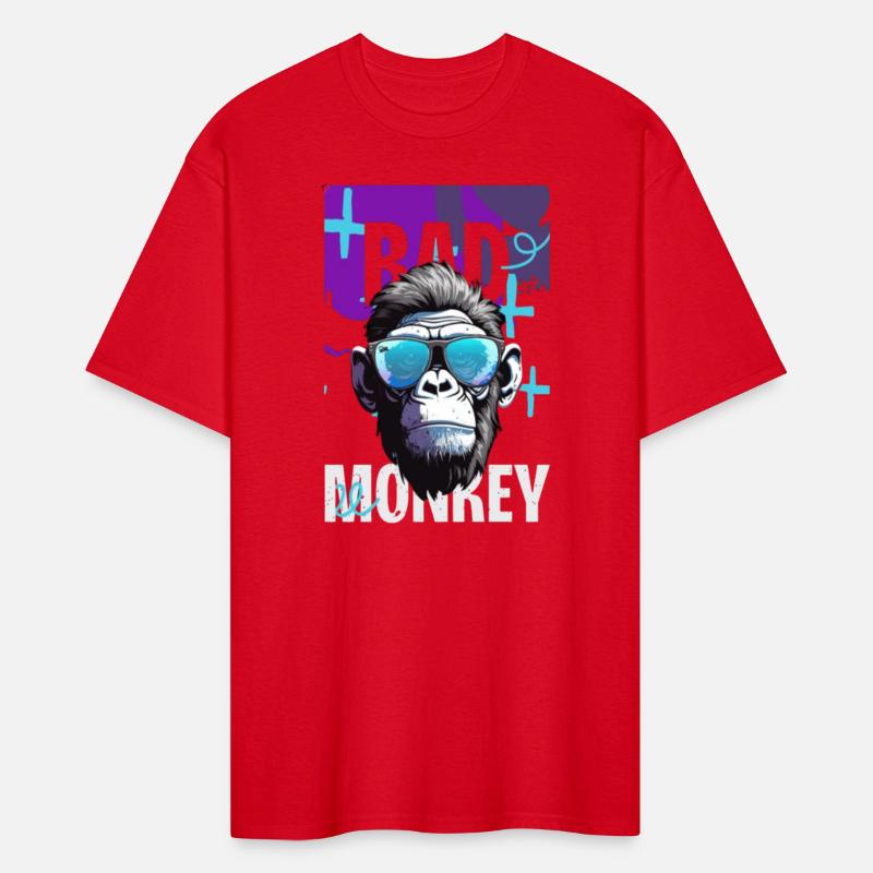Bad Monkey Attitude – Cool Gorilla Shades Graphic