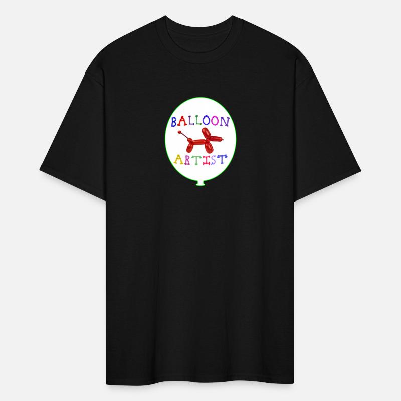 Balloon Artist spelled in balloon letters