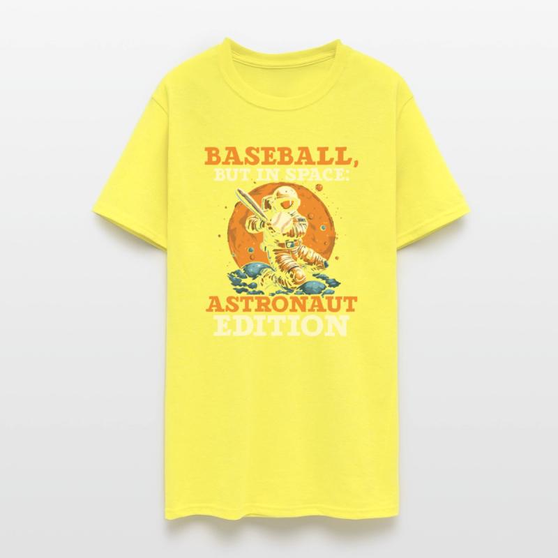 Baseball Astronaut Baseball Player Outerspace