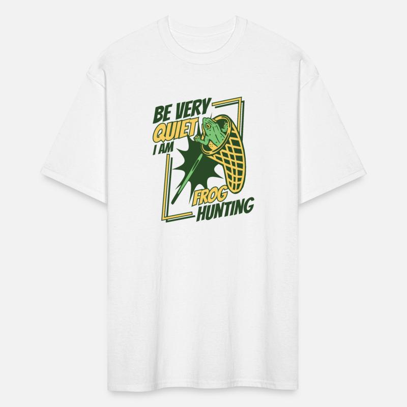Be Very Quiet I Am Frog Hunting Bullfrog Frog