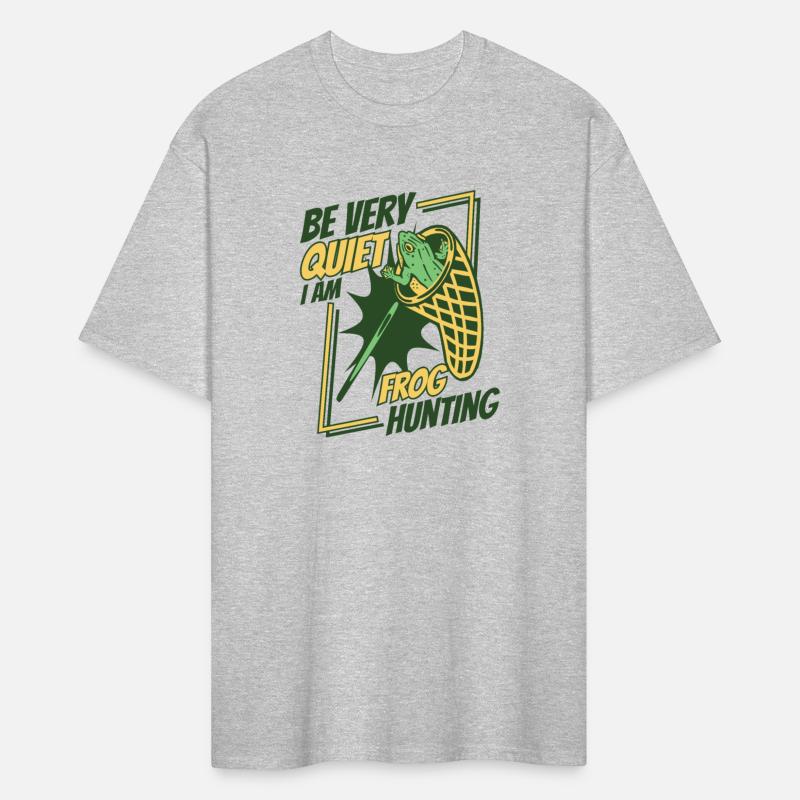 Be Very Quiet I Am Frog Hunting Bullfrog Frog