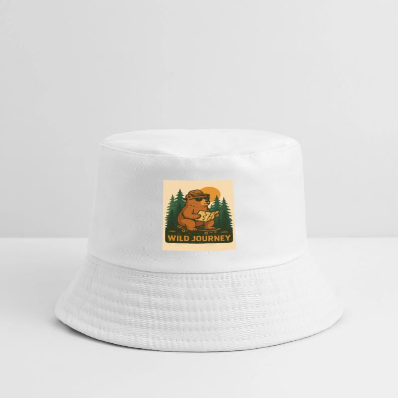 Bear Explorer with Map and Sunglasses