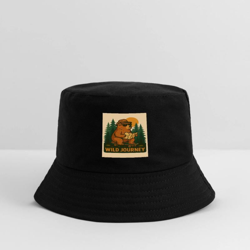 Bear Explorer with Map and Sunglasses