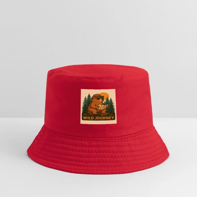 Bear Explorer with Map and Sunglasses