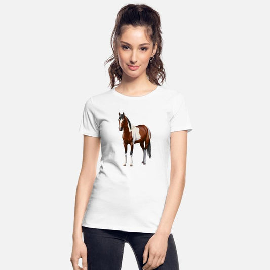 Beautiful Bay Pinto Paint Horse