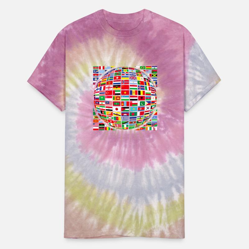 Beautiful PEACE, all world flags "against racism"