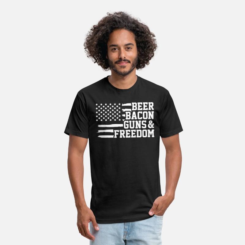 Beer Bacon Guns Freedom Second Amendment Usa