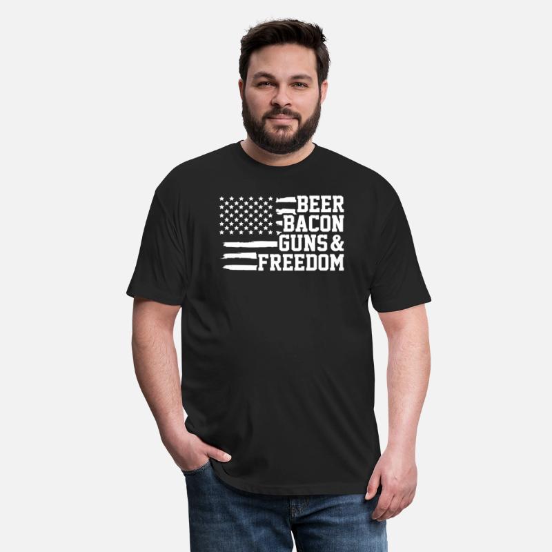 Beer Bacon Guns Freedom Second Amendment Usa