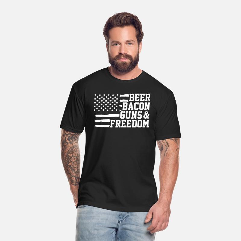 Beer Bacon Guns Freedom Second Amendment Usa