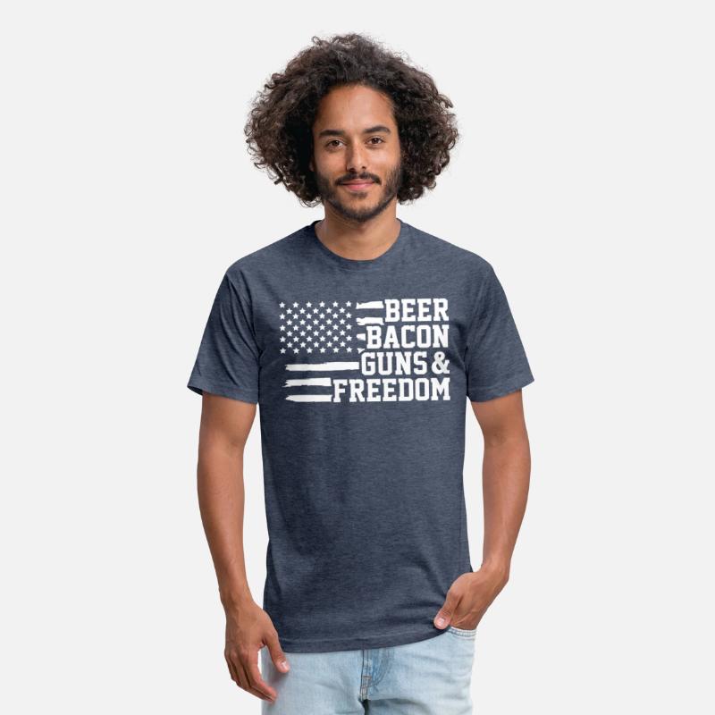 Beer Bacon Guns Freedom Second Amendment Usa