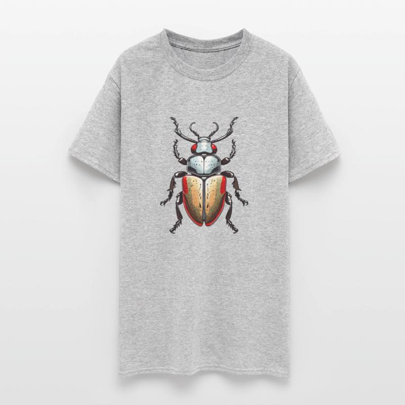 Beetles colored T shirt Design