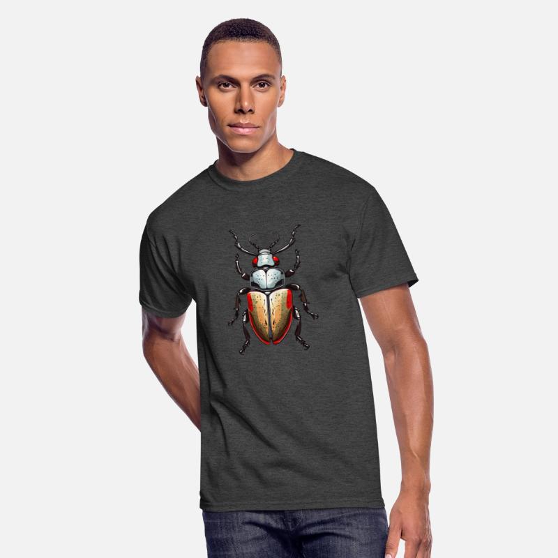Beetles colored T shirt Design