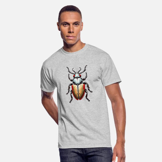 Beetles colored T shirt Design