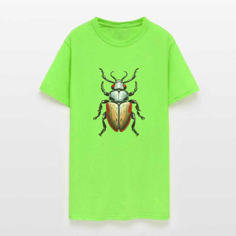 Beetles colored T shirt Design