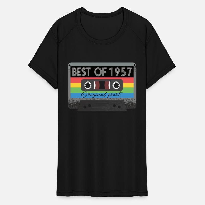 Best Of 1957 Vintage Cassette Retro Birthday