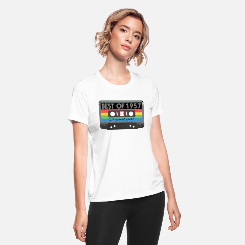 Best Of 1957 Vintage Cassette Retro Birthday