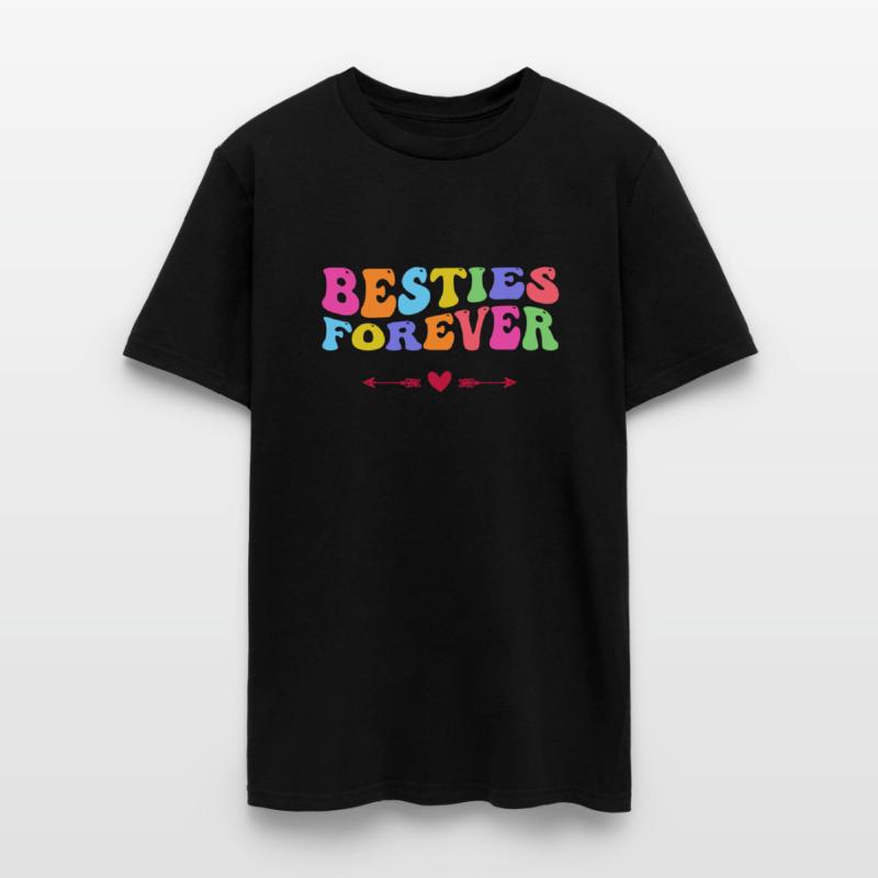 Besties Forever BFF Best Friendship Heart Funny