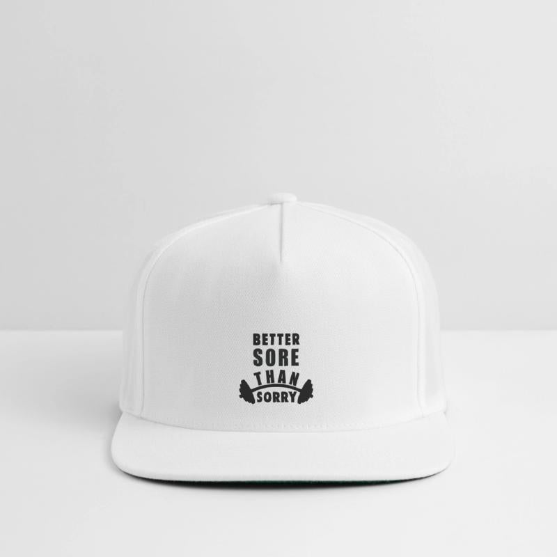 Better sore than sorry gym quote