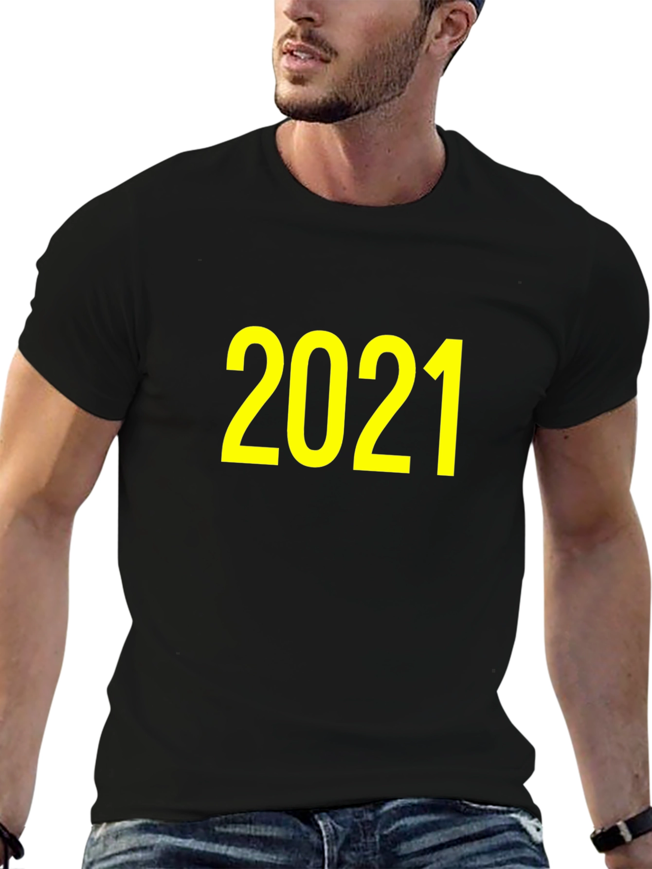 2021 Graphic Tee - Classic Crew Neck T-Shirt