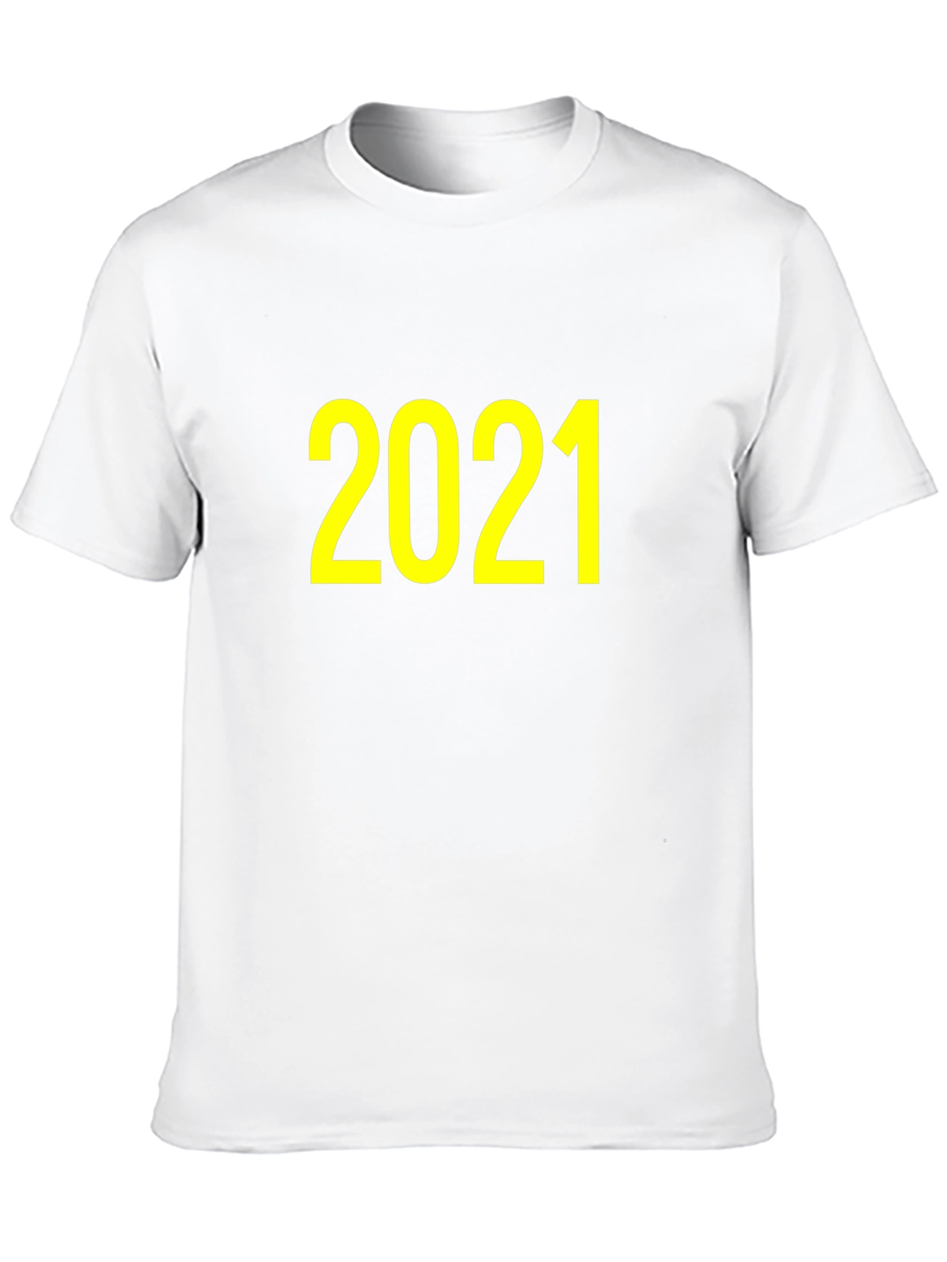 2021 Graphic Tee - Classic Crew Neck T-Shirt